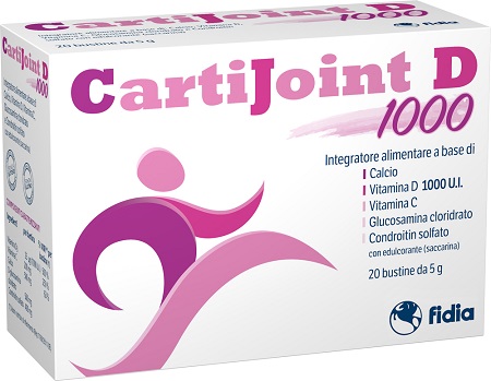 CARTIJOINT D 1000 20 BUSTINE 5 G - farmascienza.it