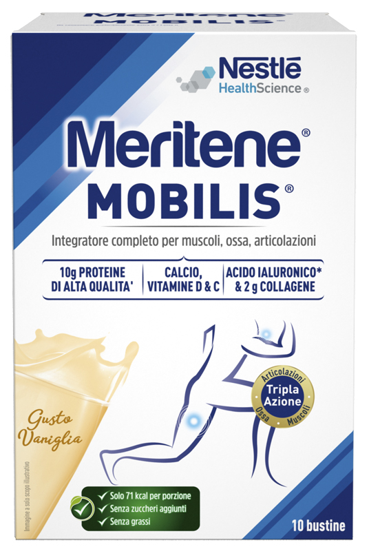 MERITENE MOBILIS GUSTO VANIGLIA 10 BUSTINE DA 21 G - farmascienza.it