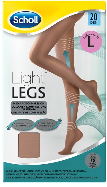 SCHOLL LIGHTLEGS 20 DENARI TAGLIA L COLORE NUDE 1 PAIO - farmascienza.it