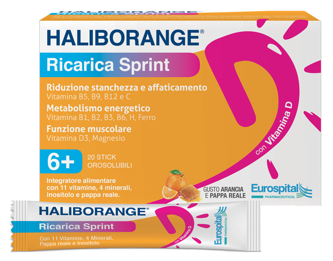 HALIBORANGE RICARICA SPRINT 20 STICK PACK 2 G - farmascienza.it