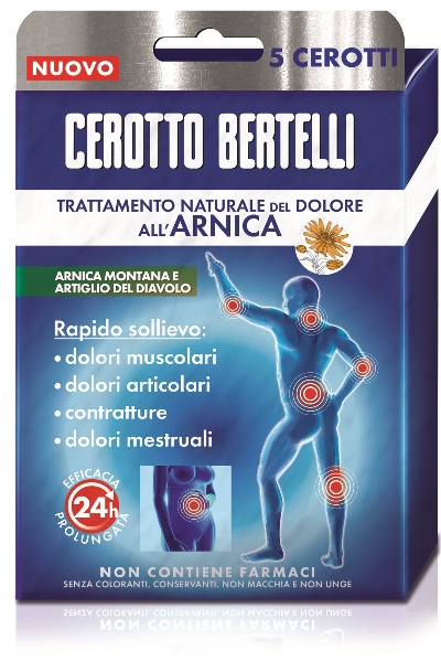 BERTELLI CEROTTO ARNICA ASTUCCIO 5 PEZZI - farmascienza.it