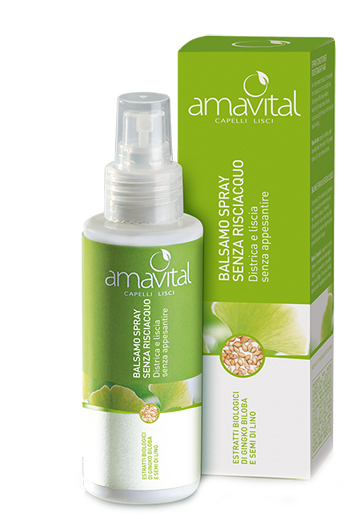 AMAVITAL BALSAMO SPRAY SENZA RISCIACQUO CAPELLI LISCI 100 ML - farmascienza.it