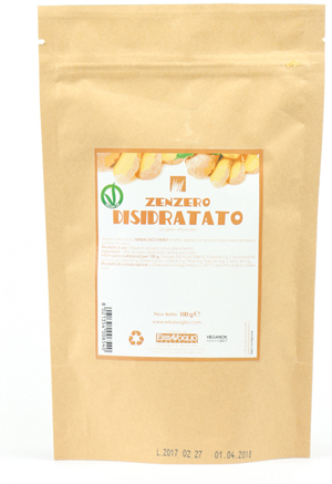 ZENZERO DISIDRATATO 100 G A FETTE SENZA ZUCCHERO - farmascienza.it