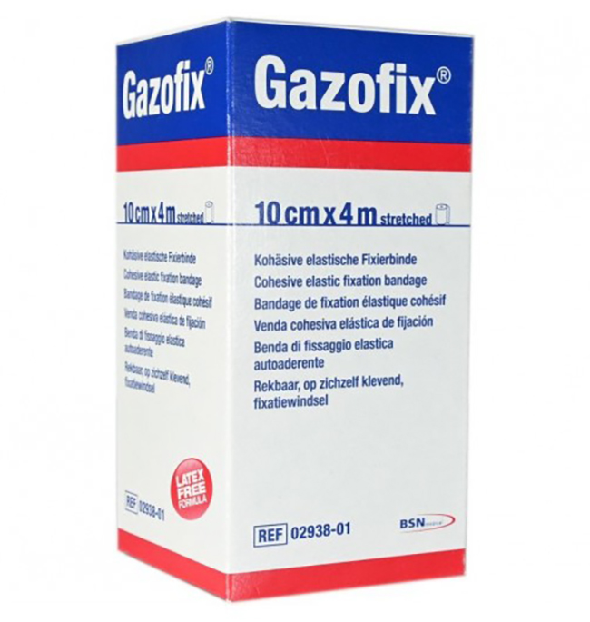 BENDA ELASTICA AUTOADESIVA GAZOFIX 10X400 CM - farmascienza.it