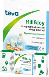 MILL&JOY TEVA 20 COMPRESSE MASTICABILI - farmascienza.it