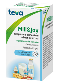 MILL&JOY TEVA 100 COMPRESSE MASTICABILI - farmascienza.it