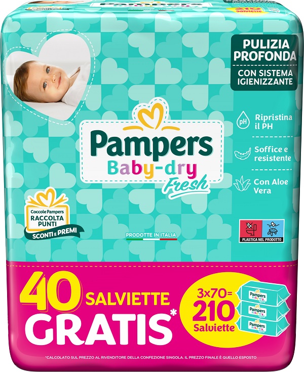 BABY FRESH FORMULA ESCLUSIVA 210 PEZZI - farmascienza.it