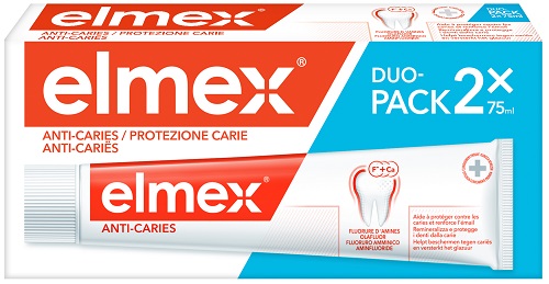 ELMEX PROTEZIONE CARIE 2 X 75 ML - farmascienza.it