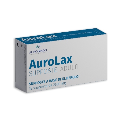 SUPPOSTE AUROLAX GLICEROLO 2500 MG 18 SUPPOSTE - farmascienza.it