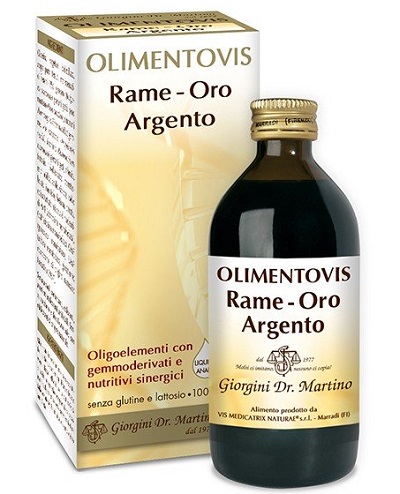 RAME ORO ARGENTO OLIMENTOVIS 200 ML - farmascienza.it