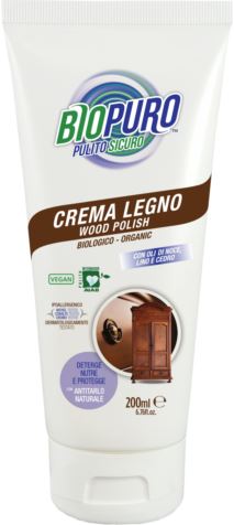 BIOPURO CREMA LEGNO 200 ML - farmascienza.it