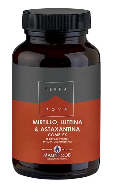 TERRANOVA MIRTILLO LUTEINA ASTAXANTINA SINERGIA PER GLI OCCHI 50 CAPSULE - farmascienza.it