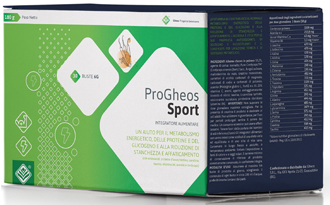 PRO GHEOS SPORT 30 BUSTINE DA 6 G - farmascienza.it