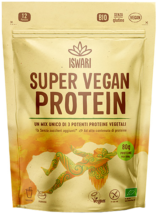SUPER VEGAN PROTEIN BIO 250 G ISWARI - farmascienza.it