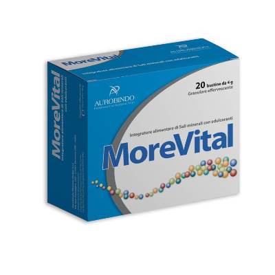 MOREVITAL 20 BUSTINE DA 4 G - farmascienza.it