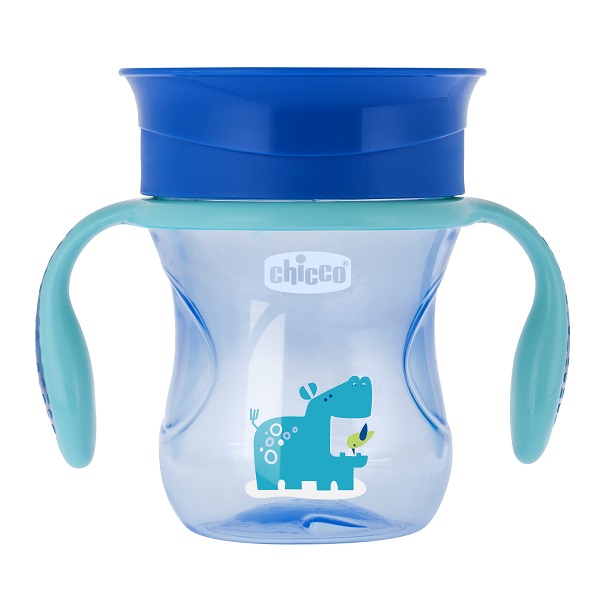 CHICCO TAZZA PERFECT 360 AZZURRA 12 MESI - farmascienza.it