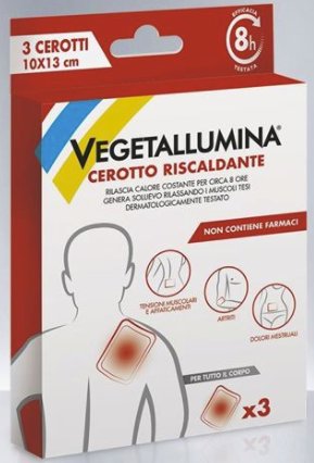 VEGETALLUMINA CEROTTO RISCALDANTE 3 PEZZI - farmascienza.it