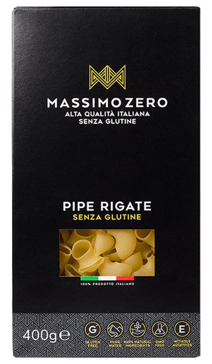 MASSIMO ZERO PIPE RIGATE 400 G - farmascienza.it