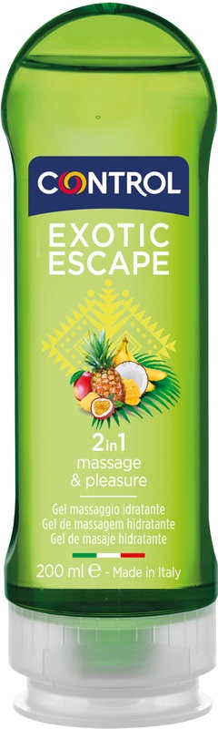 CONTROL GEL PER MASSAGGI EXOTIC ESCAPE 200 ML - farmascienza.it