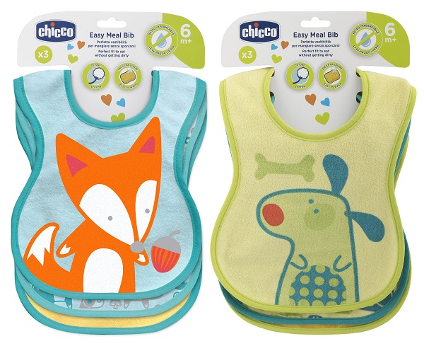 CHICCO BAVAGLINE PAPPA 6M+ 3PZ NEUTRE - farmascienza.it