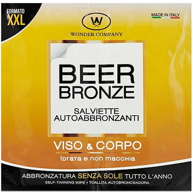 BEER BRONZE SALVIETTE AUTOABBRONZANTI 2 BUSTE - farmascienza.it