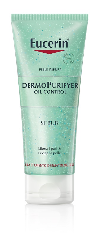 EUCERIN DERMOPURIFYER OIL CONTROL SCRUB 100 ML - farmascienza.it