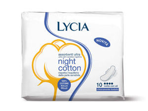 LYCIA COTONE ALI NOTTE 10 PEZZI - farmascienza.it
