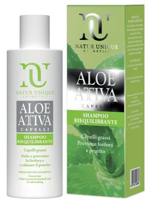 NATUR UNIQUE SHAMPOO ALOE ATTIVA RIEQUILIBRANTE 250 ML - farmascienza.it
