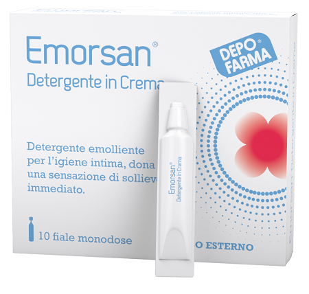 EMORSAN DETERGENTE CREMA 10 FIALE DA 3,5 ML - farmascienza.it