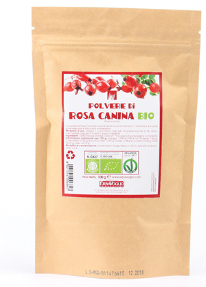 ROSA CANINA POLVERE BIO 100 G - farmascienza.it