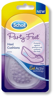 PLANTARE ORTOPEDICO SCHOLL PARTY FEET GEL ACTIVE TALLONE - farmascienza.it