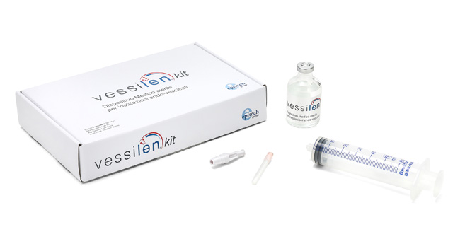 KIT VESSILEN 50 ML CON SIRINGA 50 ML, AGO E LUER LOCK ADAPTER - farmascienza.it