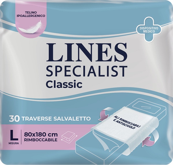 TRAVERSA LINES SPECIALIST CLASSIC 80X180 CM 30 PEZZI - farmascienza.it