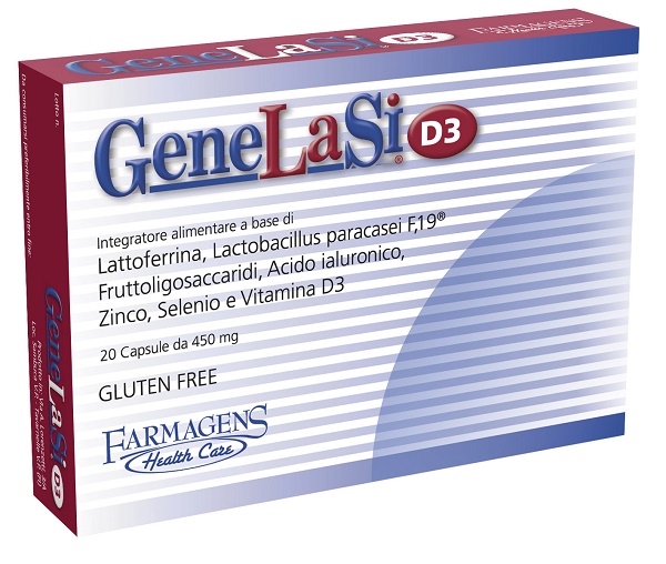 GENELASI D3 20 CAPSULE 450 MG - farmascienza.it