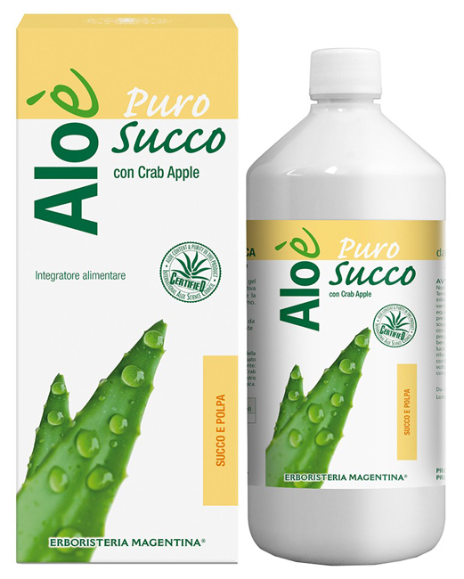 ALOE' ALOE SUCCO E POLPA BIO 1 LITRO - farmascienza.it