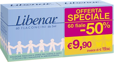 FIALE MONODOSE LIBENAR 60 PEZZI DA 5 ML - farmascienza.it
