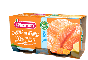 PLASMON OMOGENIZZATO SALMONE 4 X 80 G - farmascienza.it