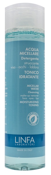 LINFA ACQUA MICELLARE DETERGENTE STRUCCANTE VISO OCCHI LABBRA 300 ML - farmascienza.it
