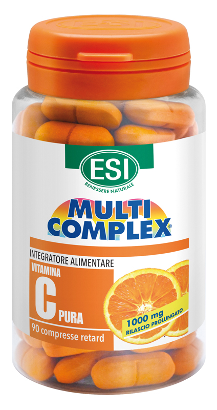 ESI MULTICOMPLEX VITAMINA C PURA 1000 MG RETARD 90 COMPRESSE - farmascienza.it