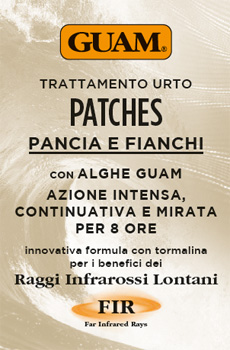 GUAM PATCHES TRATTAMENTO URTO PANCIA E FIANCHI 8 PEZZI - farmascienza.it