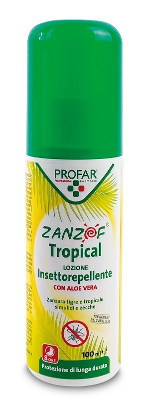 ZANZOF TROPICAL FORTE SPRAY DEET 19,5% 100 ML PROFAR - farmascienza.it