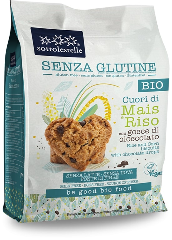 CUORI DI MAIS E RISO GOCCE SENZA GLUTINE 200 G - farmascienza.it