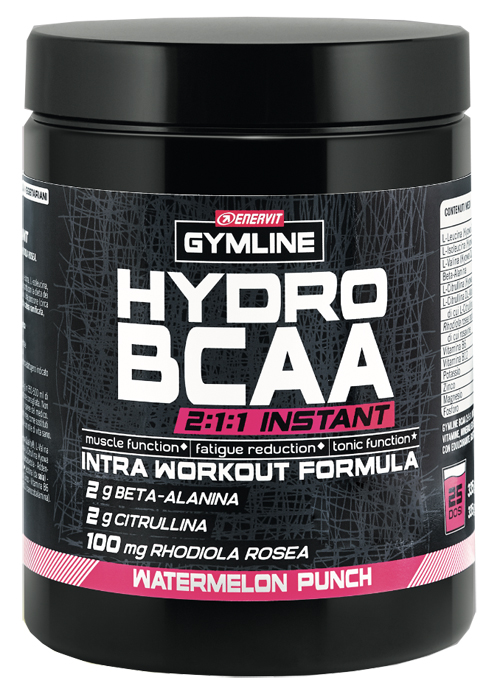 GYMLINE MUSCLE HYDRO BCAA INSTANT WATERMELON POLVERE 335 G - farmascienza.it