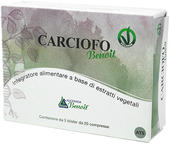 CARCIOFO BENOIT 60 COMPRESSE DA 500 MG - farmascienza.it