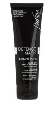 DEFENCE MASK INSTANT PURE MASCHERA NERA PURIFICANTE 75 ML - farmascienza.it