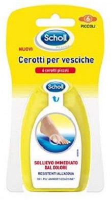 SCHOLL CEROTTI PER VESCICHE PICCOLI 6 PEZZI - farmascienza.it