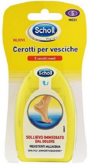 SCHOLL CEROTTI PER VESCICHE MEDIO 5 PEZZI - farmascienza.it