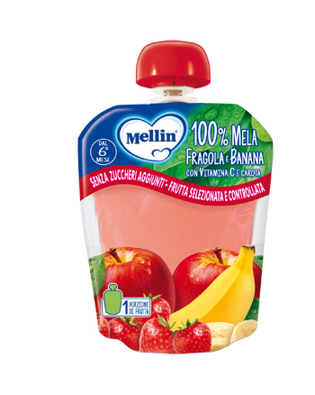 MELLIN POUCH MELA/FRAGOLA/BANANA 90 G - farmascienza.it
