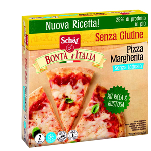 SCHAR SURGELATI PIZZA MARGHERITA SENZA LATTOSIO 700 G 1 PEZZO - farmascienza.it