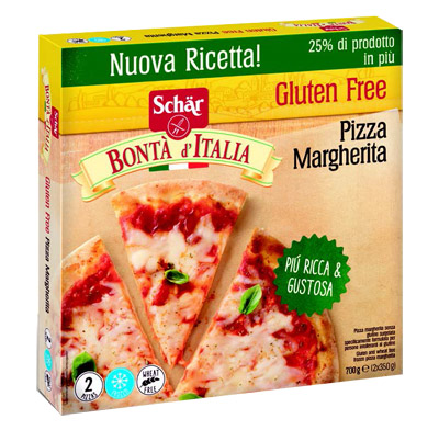 SCHAR SURGELATI PIZZA MARGHERITA BONTA' D'ITALIA 2 X 350 G - farmascienza.it